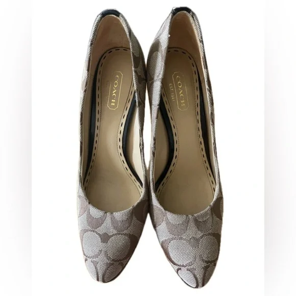 COACH CAYA Signature C, Women’s High Heels, Size 6.5 B - Picture 5 of 14